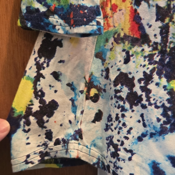 Peck & Peck Watercolor Abstract SUPER CUTE Women's Top SzPXL - Picture 3 of 6